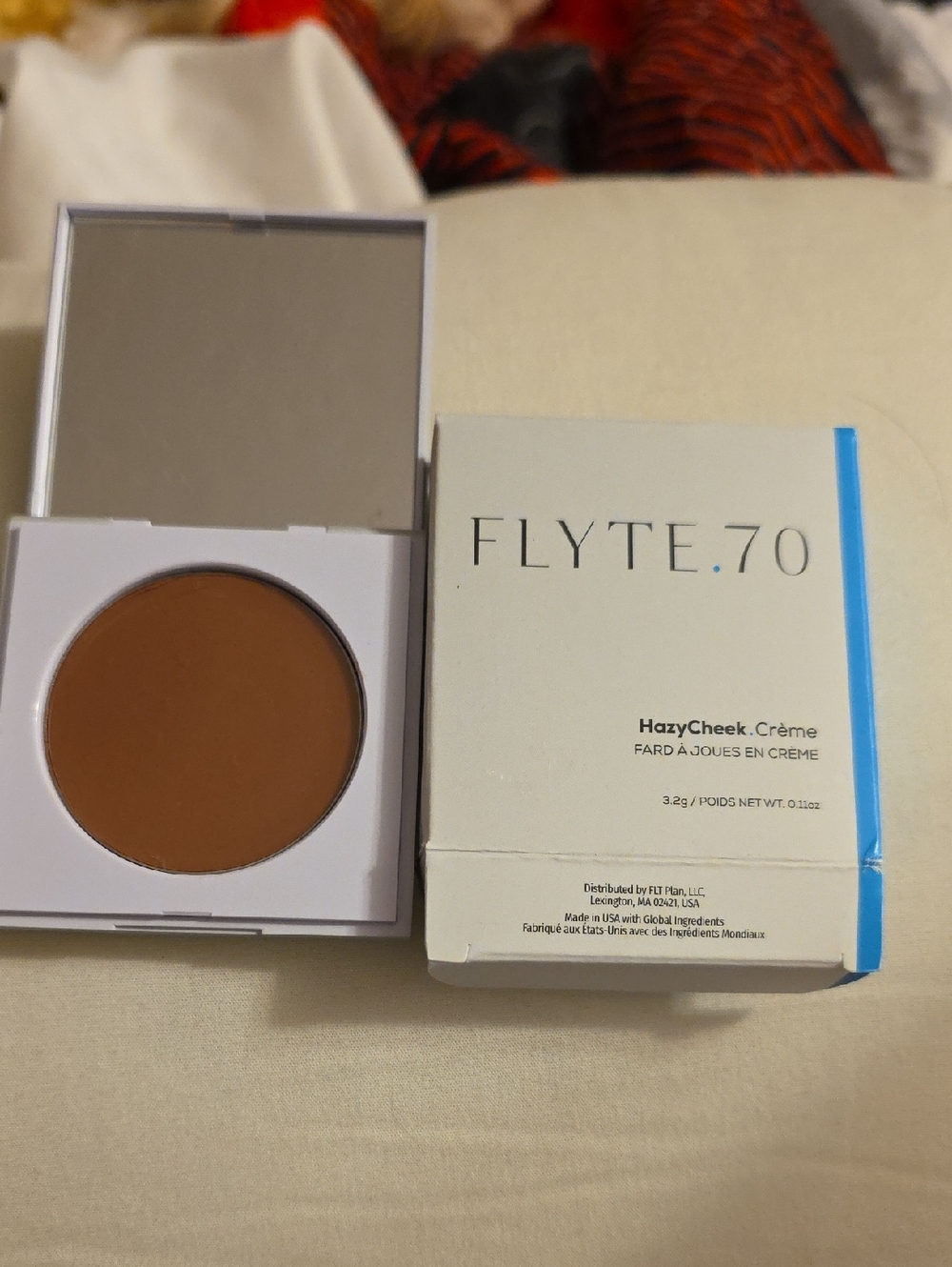 FLYTE.70 HazyCheek Crème Cream Blush - Warm Brown